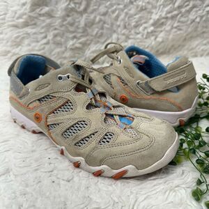 allrounder by mephisto Niwa Sports Trainer Shoes Beige Suede Womens size‎ 8